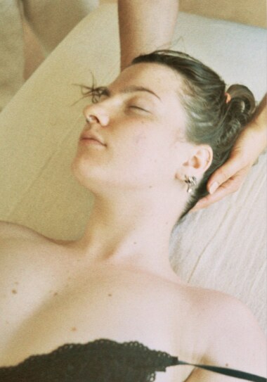 Soin de massage dans le cabinet d'Hendaye